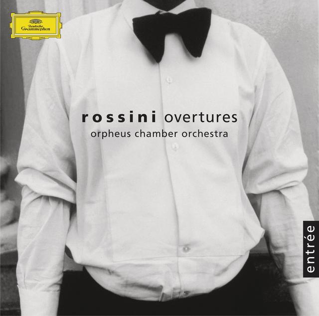 Album cover art for Rossini: Overtures; Introduction, Theme and Variations for Clarinet and Orchestra