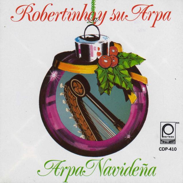 Album cover art for Arpa Navideña