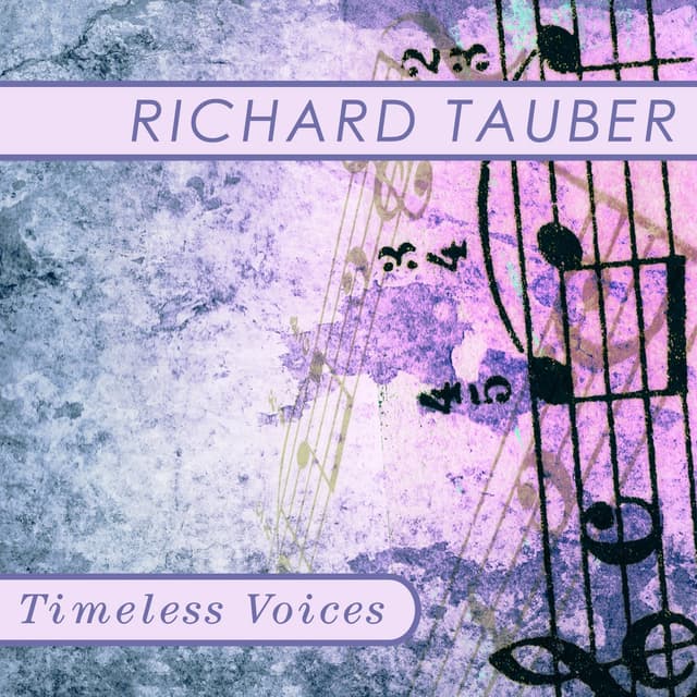 Album cover art for Timeless Voices: Richard Tauber