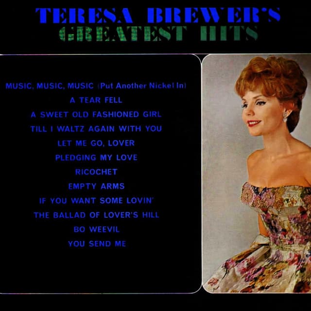 Album cover art for Teresa Brewer's Greatest Hits