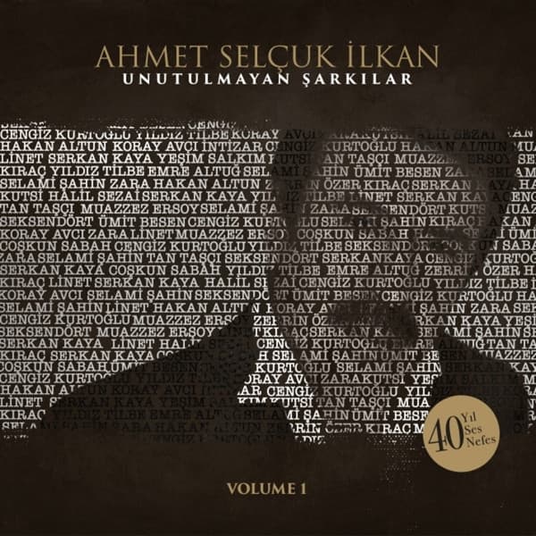 Album cover art for Unutulmayan Şarkılar