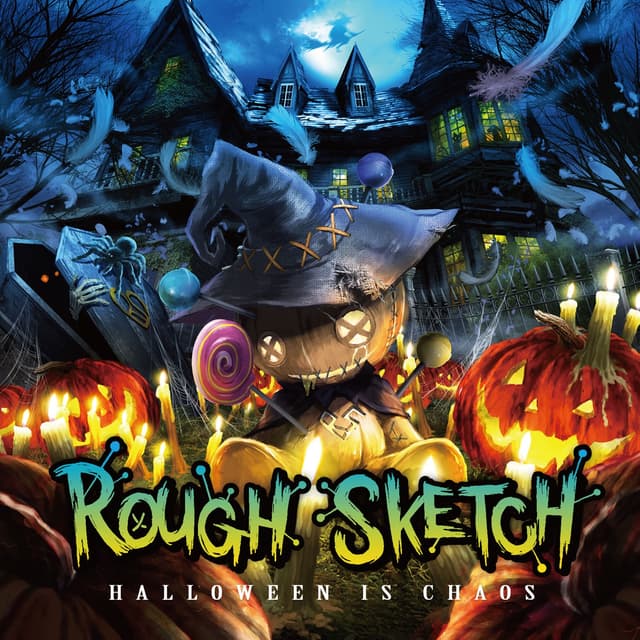 Album cover art for HALLOWEEN IS CHAOS