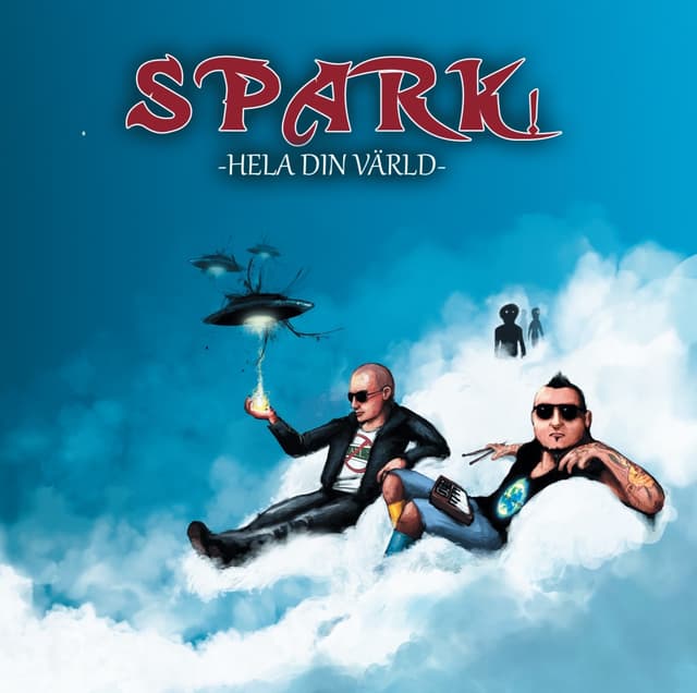 Album cover art for Hela din värld