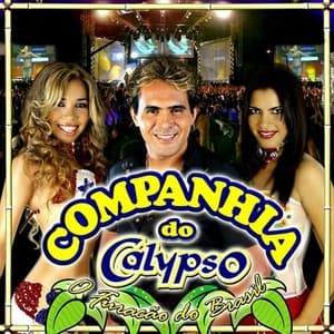 Album cover art for Companhia do Calypso: O Furacão do Brasil (Ao Vivo em Goiânia)