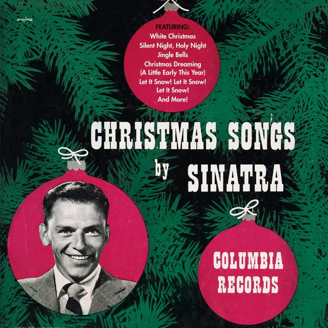 Album cover art for Christmas Songs by Sinatra