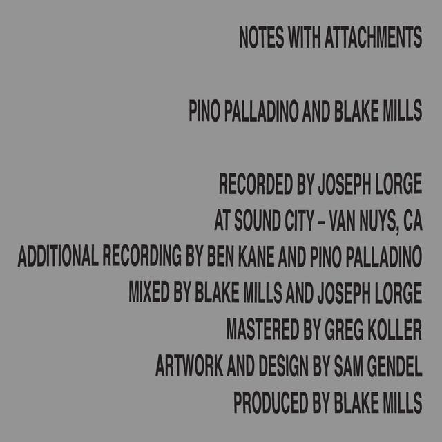 Album cover art for Notes with Attachments