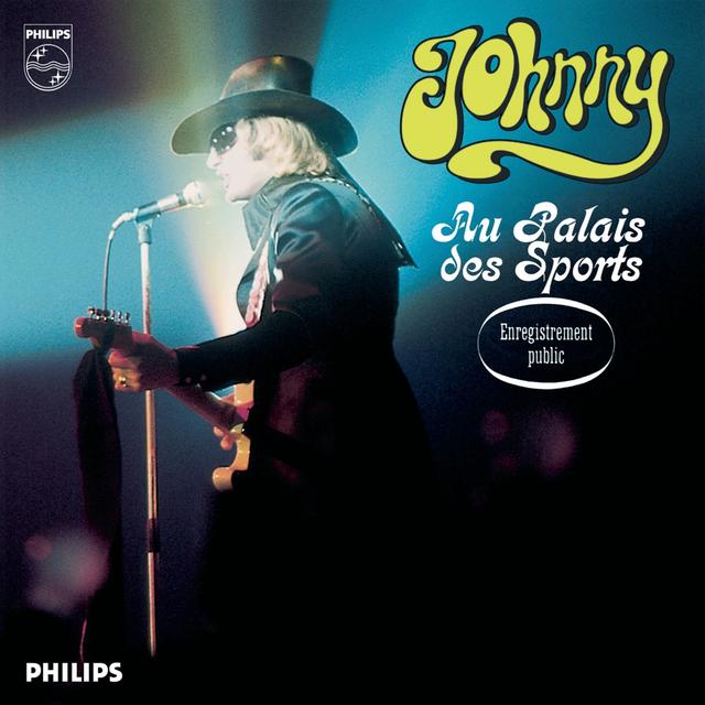 Album cover art for Johnny Au Palais des Sports