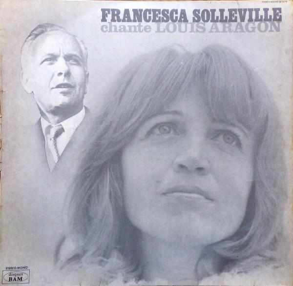Album cover art for Chante Louis Aragon