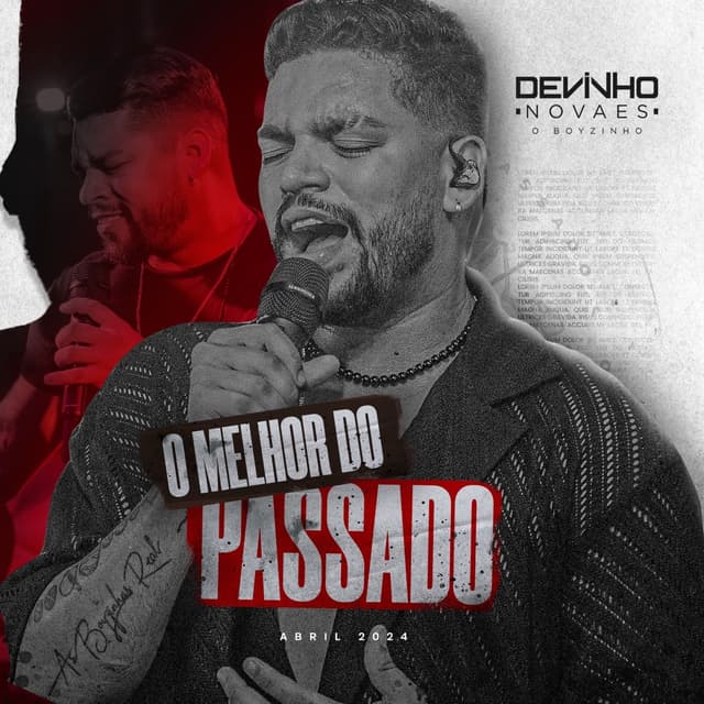 Album cover art for O Melhor do Passado - Abril 2024