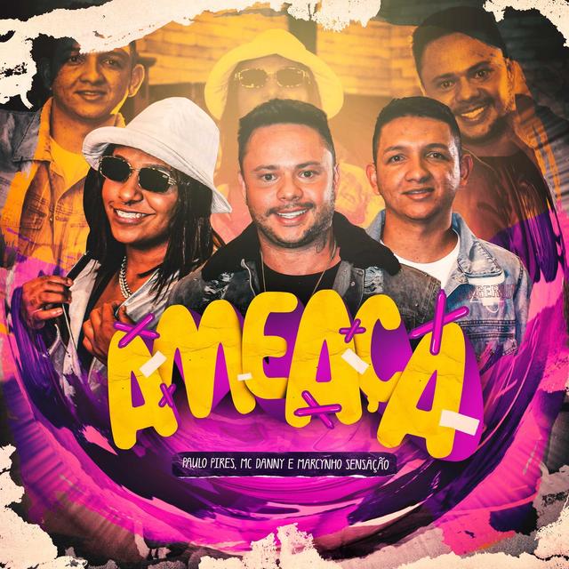 Album cover art for Ameaça