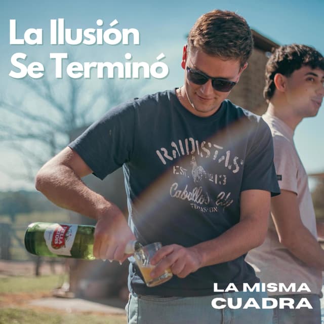 Album cover art for La Ilusión Se Terminó