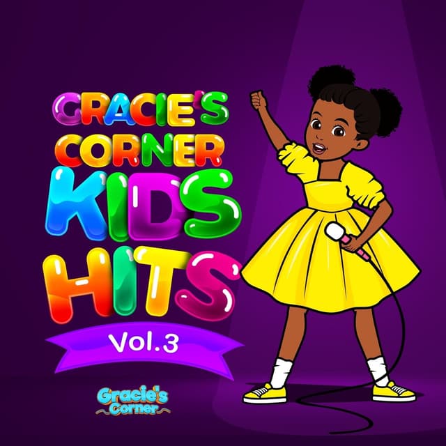 Album cover art for Gracie's Corner Kids Hits, Vol. 3