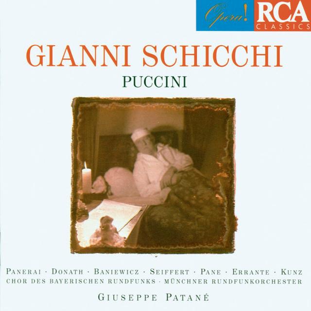Album cover art for Puccini: Gianni Schicchi