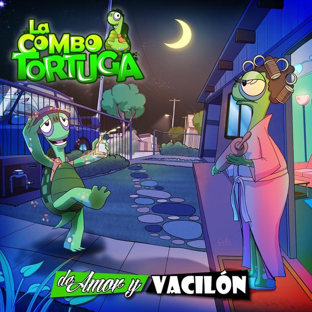 Album cover art for De amor y vacilón