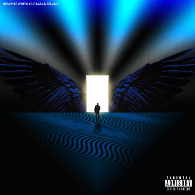 Album cover art for HEAVEN’S WHERE OUR SOULS BELONG