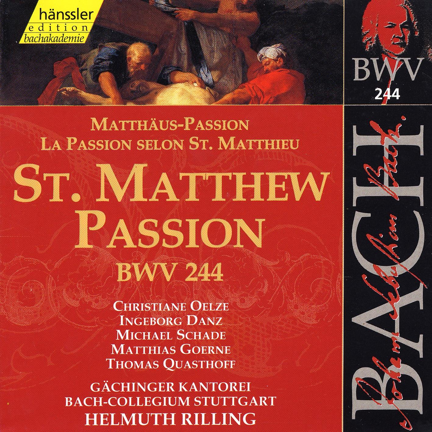 Bach: St. Matthew Passion