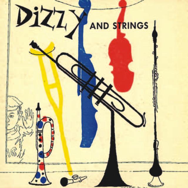 Album cover art for Dizzy and Strings