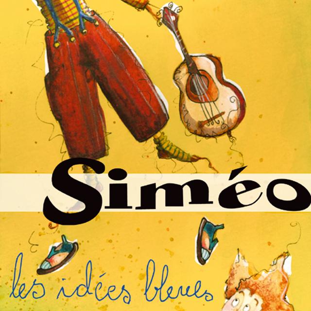 Album cover art for Les idées bleues