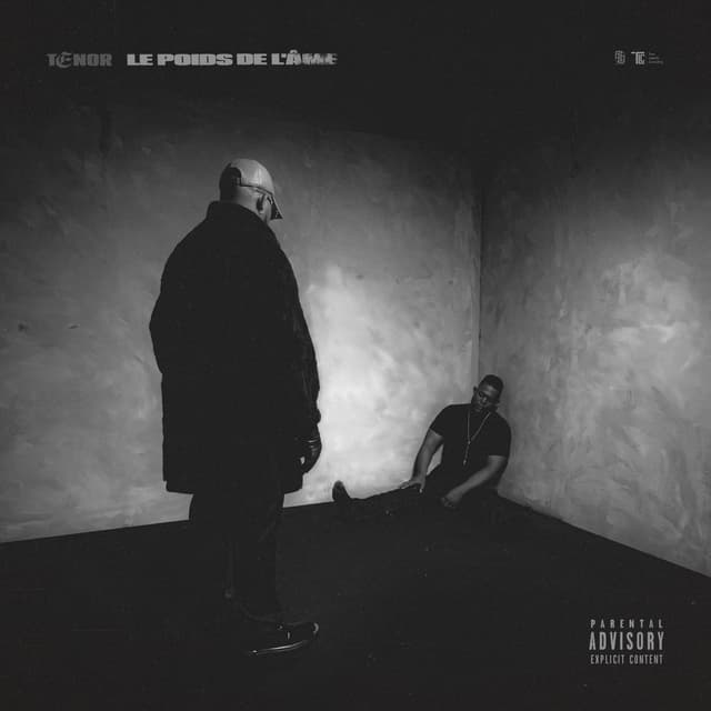 Album cover art for LE POIDS DE L'ÂME