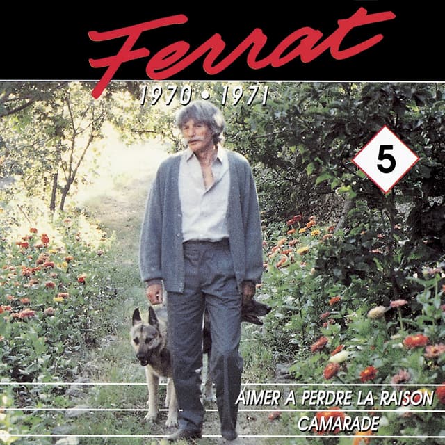 Album cover art for 1970 - 1971 : Aimer à Perdre la Raison - Camarade