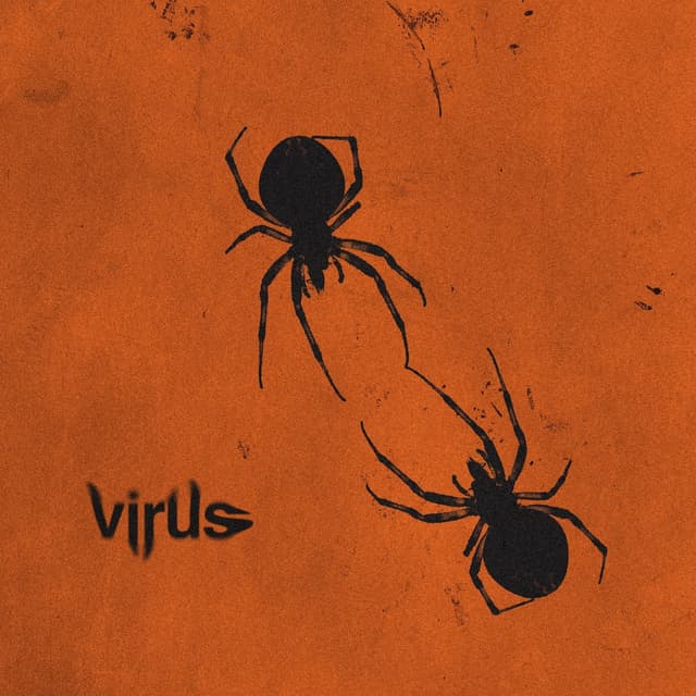 Album cover art for virus