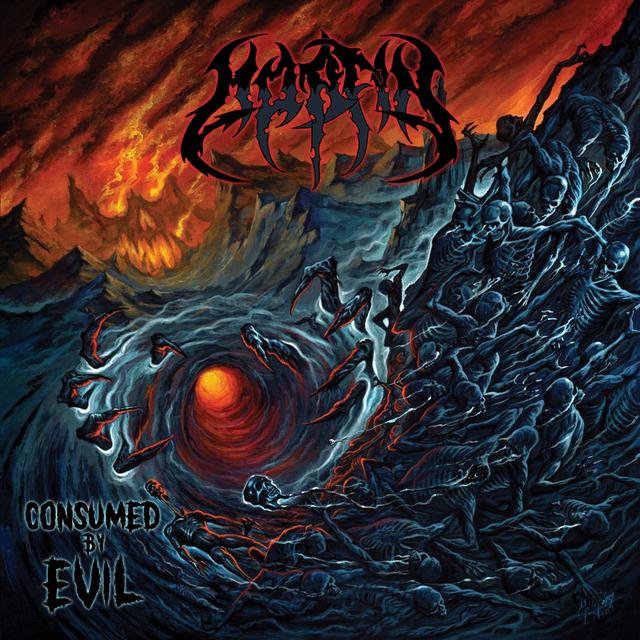 Album cover art for Consumed by Evil