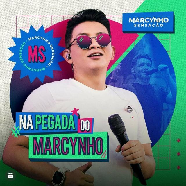 Album cover art for Na Pegada do Marcynho