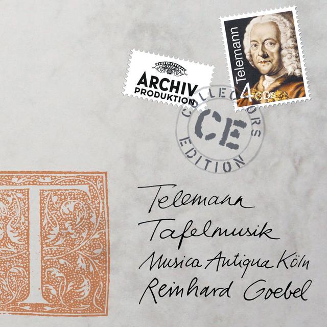 Album cover art for Telemann: Tafelmusik