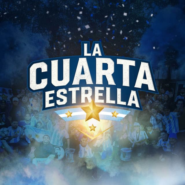 Album cover art for La Cuarta Estrella (Versión Hinchada)
