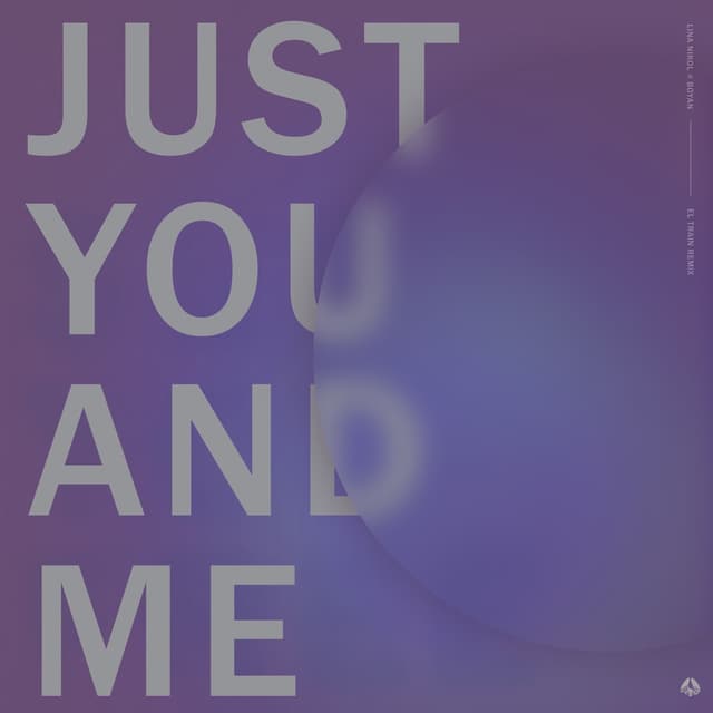 Album cover art for Just You and Me (El Train remix)