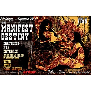 Album cover art for Manifest Destiny
