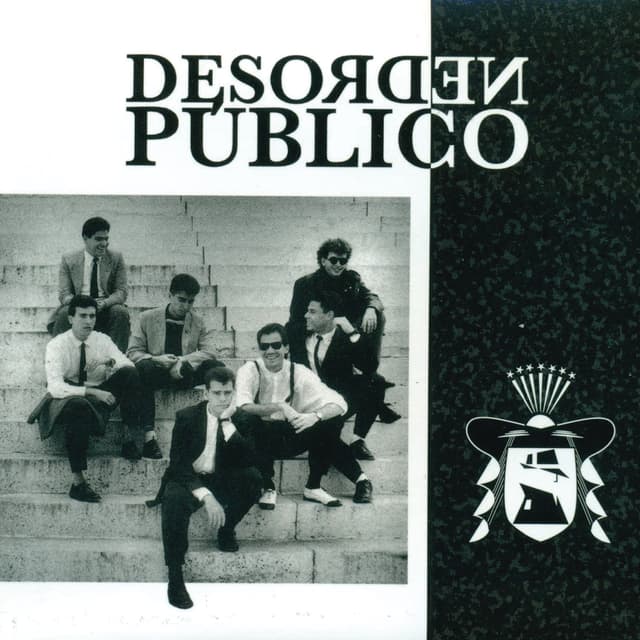 Album cover art for Desorden Público