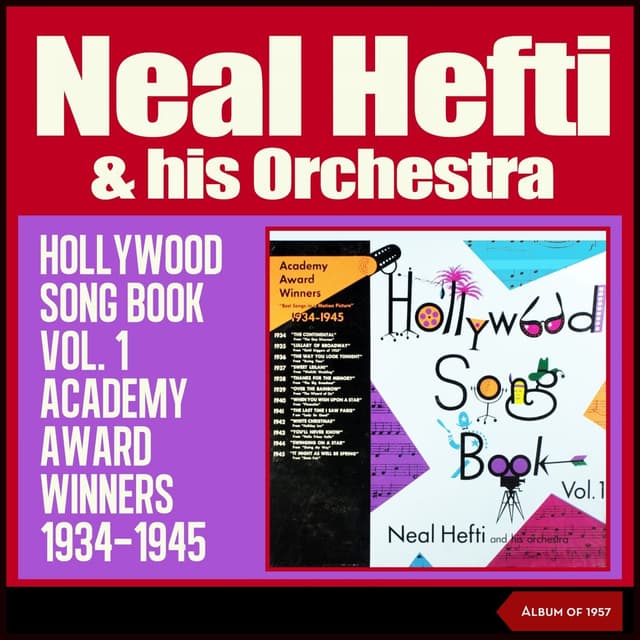Album cover art for Hollywood Song Book Vol. 1 Academy Award Winners 1934-1945