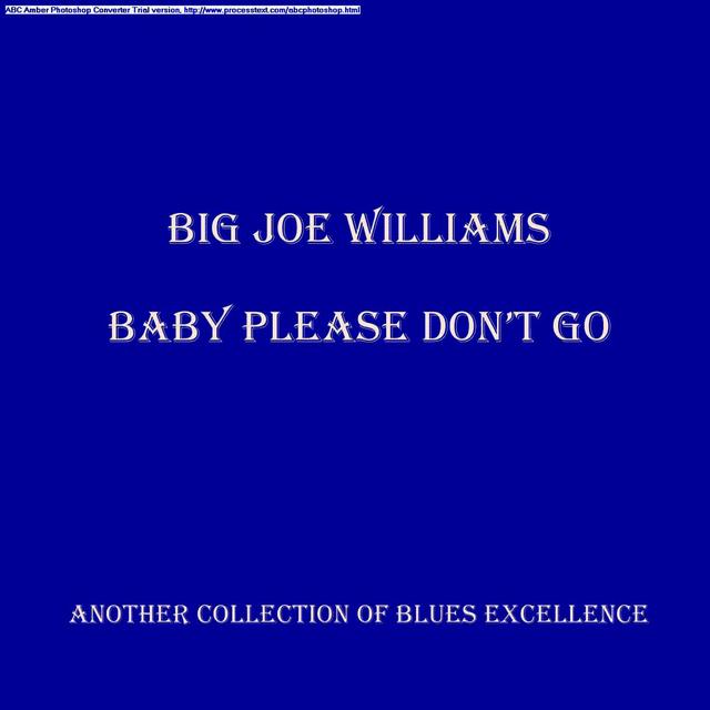 Album cover art for Baby Please Don't Go