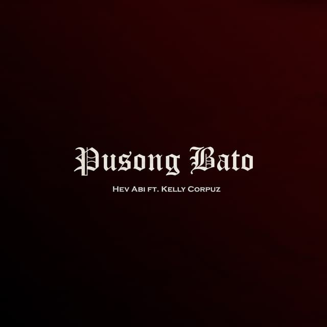 Album cover art for Pusong Bato