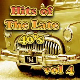 Album cover art for Hits Of The Late 40's Vol 4