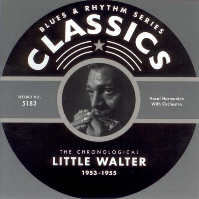 Album cover art for The Chronological Little Walter 1953-1955