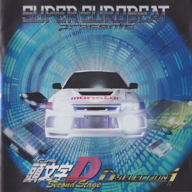 Album cover art for Super Eurobeat Presents Initial D Second Stage D Selection 1