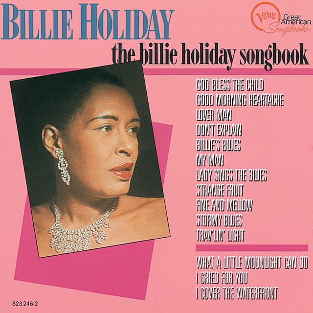 Album cover art for The Billie Holiday Songbook