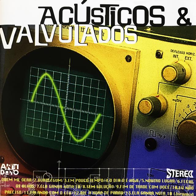 Album cover art for Acústicos & Valvulados