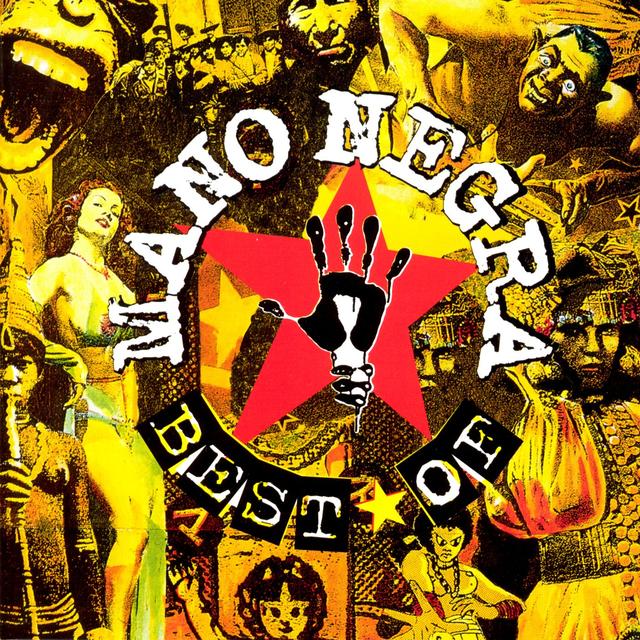 Album cover art for The Best of Mano Negra