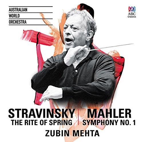Album cover art for Stravinsky: The Rite of Spring; Mahler: Symphony No. 1