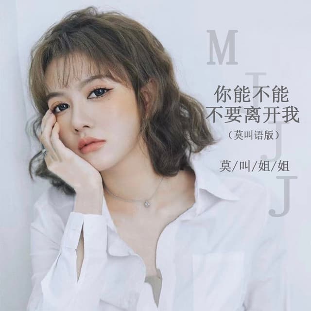 Album cover art for 你能不能不要离开我