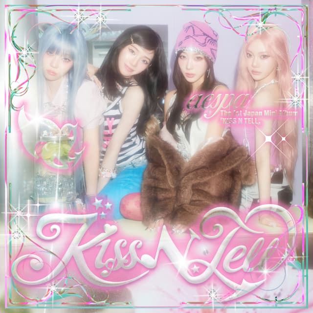 Album cover art for KISS N TELL