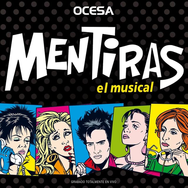 Album cover art for Mentiras Ost