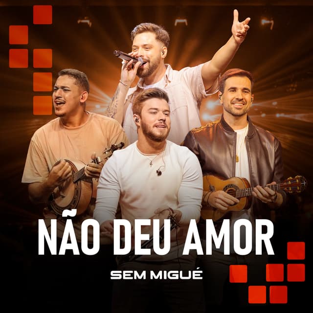 Album cover art for Não Deu Amor
