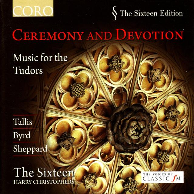 Album cover art for Ceremony and Devotion: Music for the Tudors