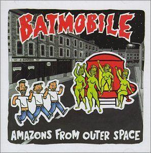 Album cover art for Amazons from Outer Space
