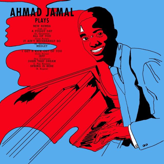 Album cover art for Ahmad Jamal Plays