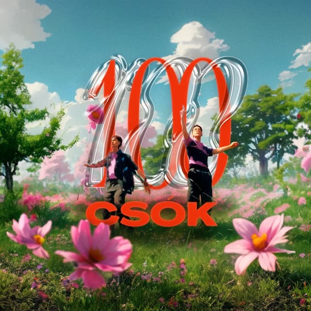 Album cover art for 100 CSÓK